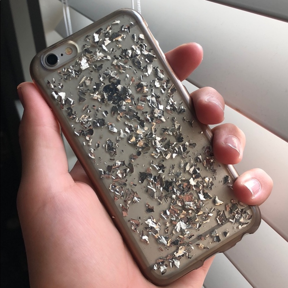 Unisex Silver Flecked Phone Case IPhone 6/6s
